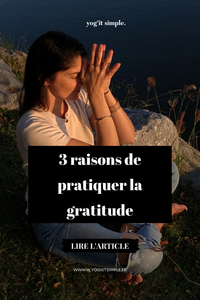 Les bienfaits de la gratitude